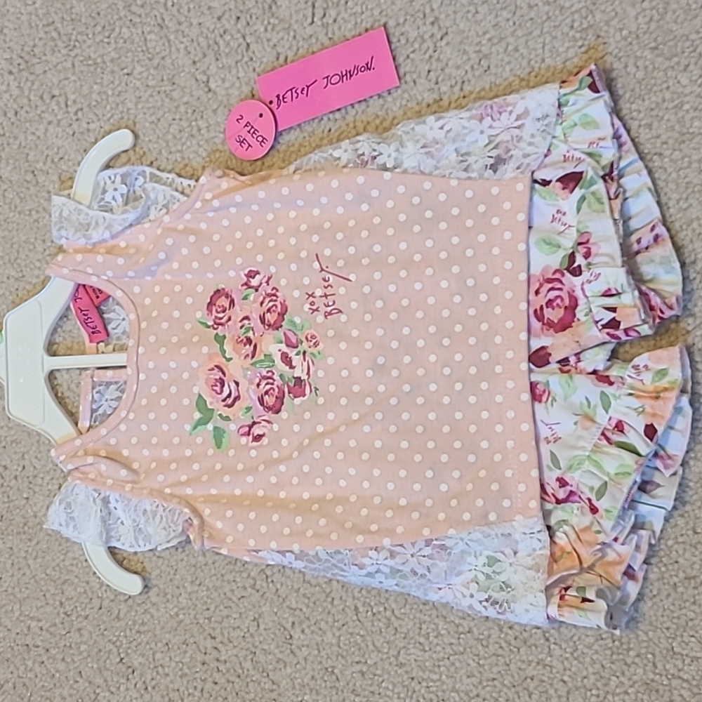 Betsey Johnson 2 Piece Set